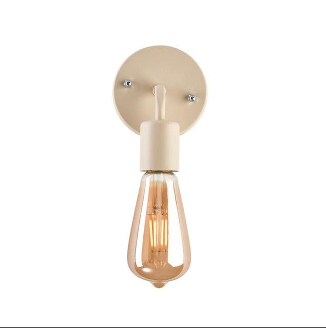 Wall Light Hanging, 15x10x10 cm - Beige