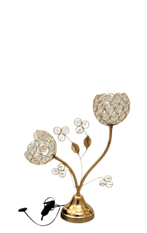 Crystal lampshades, 35x20 cm - Gold