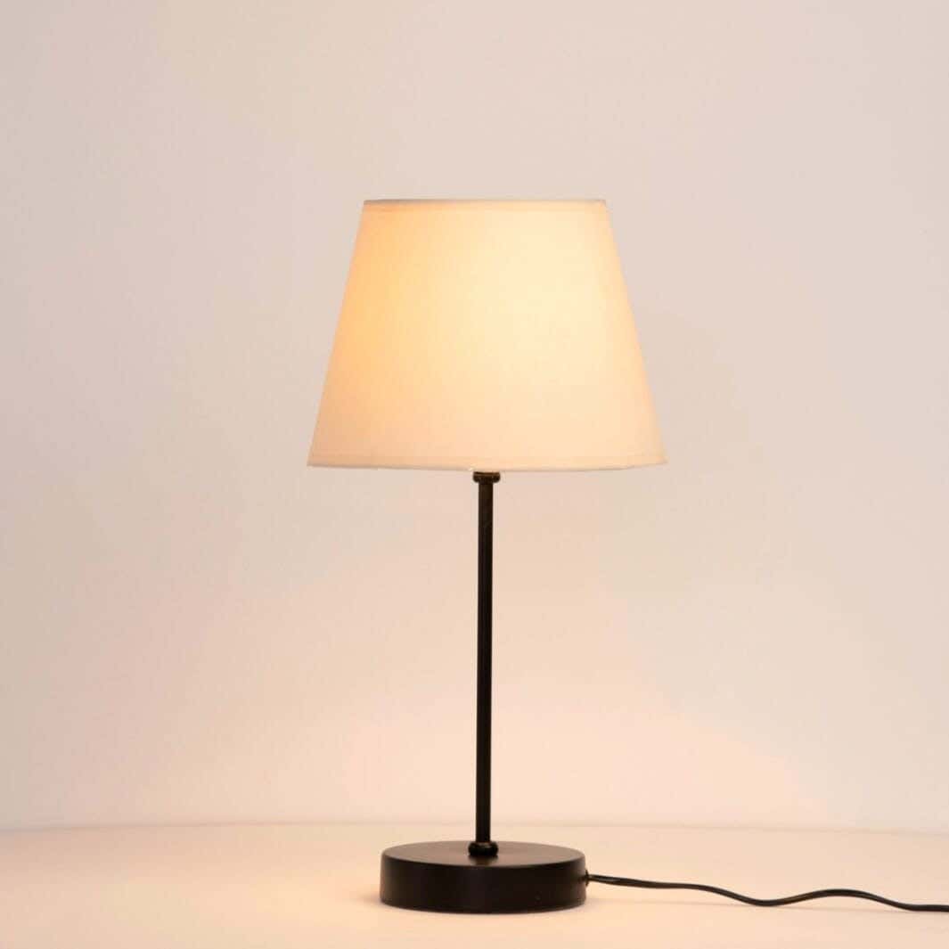 Metal Lampshade, 45×25 cm - Black Beige