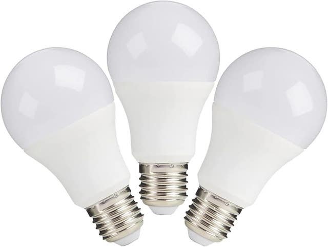LED Bulb Set, 9 watt, 3 Pieces, 11x4 cm - White