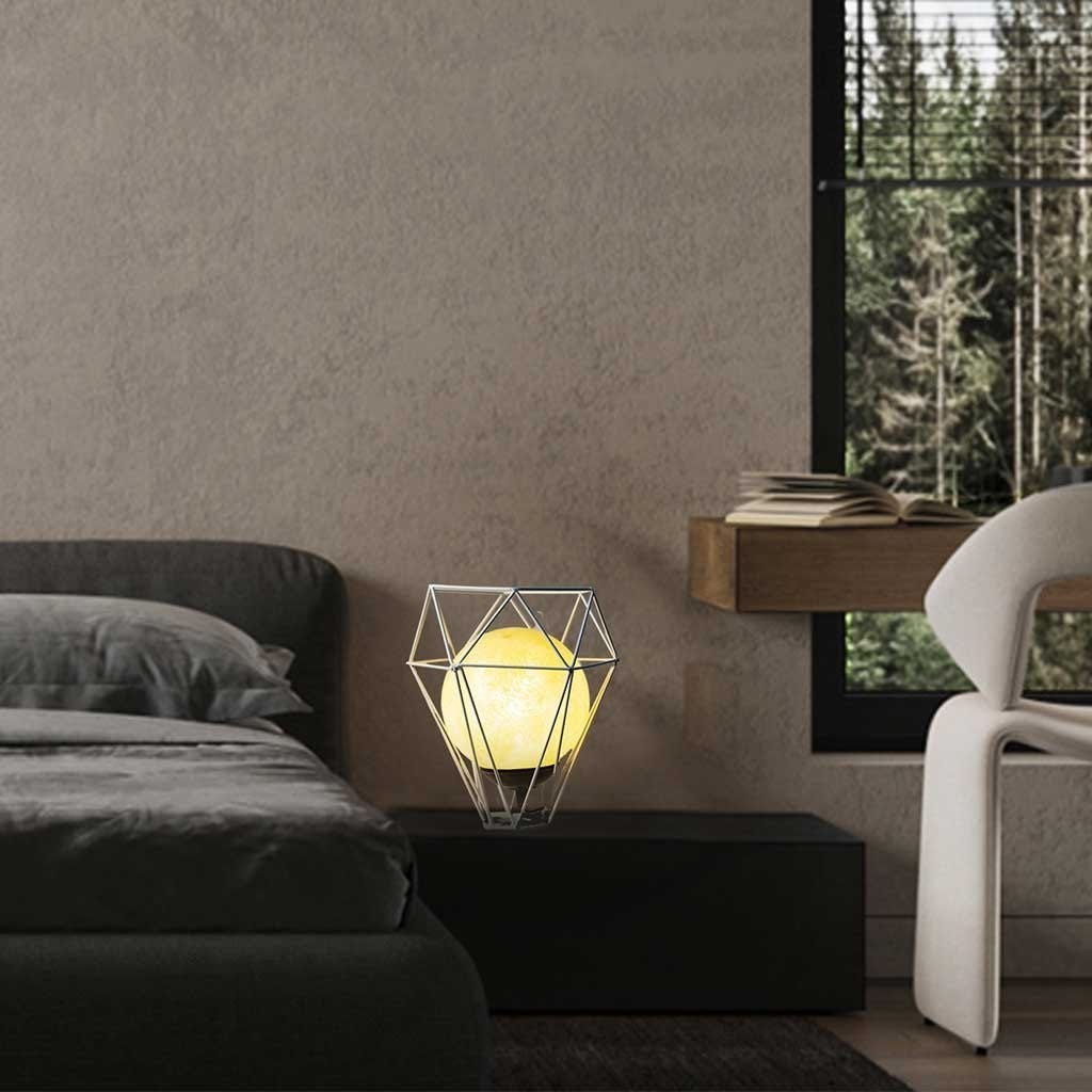 Metal Lampshadehade, Bulb, 28×22 cm - White