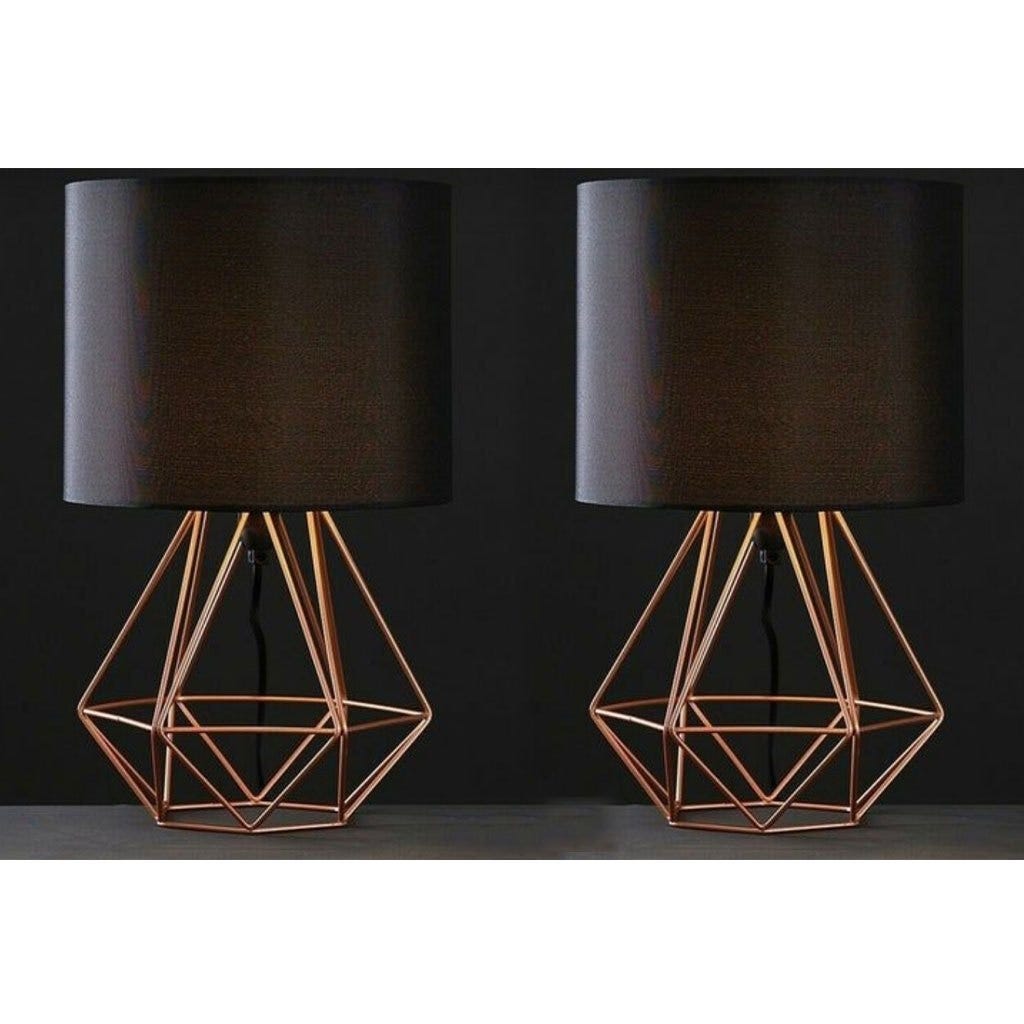 Metal Lampshadehades set, 2 pieces,45×22 cm - Gold