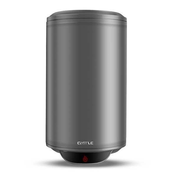 Castle Electric Water Heater, Digital, 100 Liters, WH10100D/S - Silver