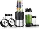 Sokany Juicer and Blender, 900 Watts, SK-03046 - Black/Gray