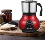 Sokany Stainless Steel Coffee and Spice Grinder, 500 Watts, SK-165 - Red