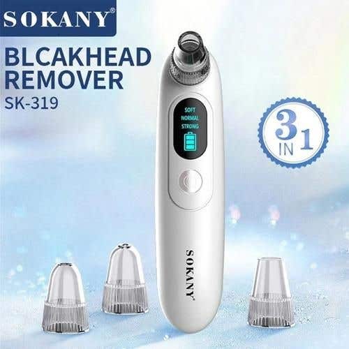 Sokany Blackhead Remover, 3 in 1 - White