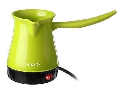 Sokany Sk-205 Electric Coffee Kettle, 600 Watt- Green