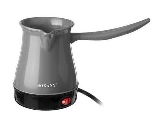 Sokany Sk-205 Electric Coffee Kettle, 600 Watt- Grey