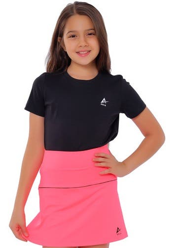 Anja Polyester Sport Skirts, For Girls - Pink