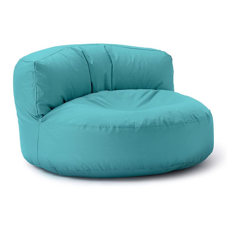 Cozy Twix Bean Bag, 50×90×90 cm - Light Turquoise