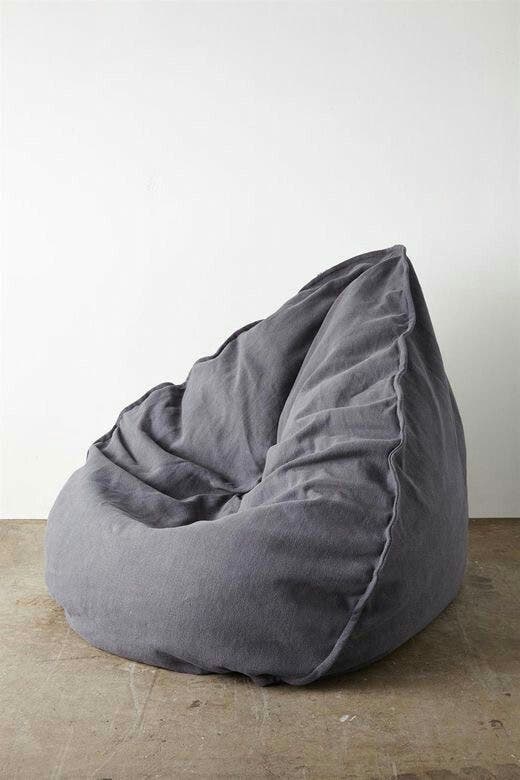 Waterbroof Triangle BeanBag, 150×100×110 cm - Grey