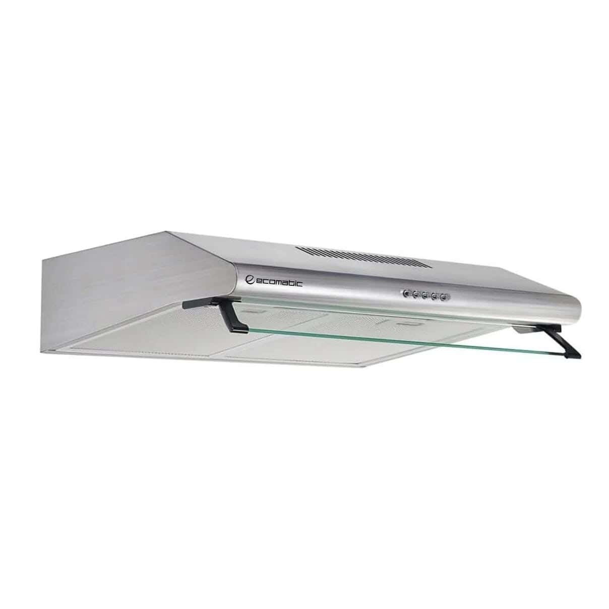 Ecomatic, H86Ncf, Built-In Hood, Flat, 80 Cm, 3 Speeds, Stainless Steel - Silver