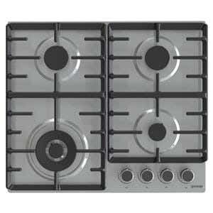 Gorenje Gw642Abx Built In Stove, 60 Cm, 4 Burners - Silver