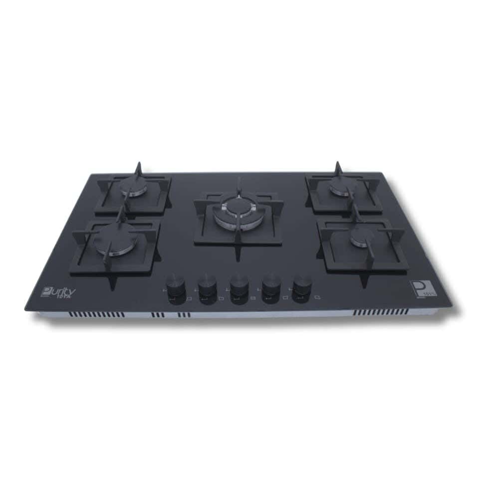 Purity Hpt915G Built In Stove, 90 Cm, 5 Burners - Black