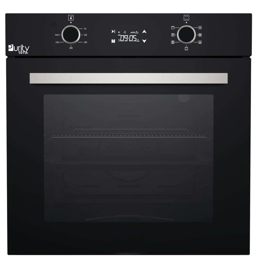 Purity Opt602Ggd Built-In Oven, 60 Cm, 65 Liter - Black