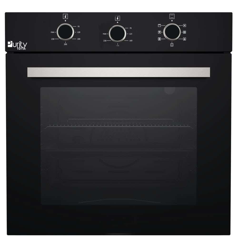 Purity Opt602Gg Built-In Oven, 60 Cm, 65 Liter - Black