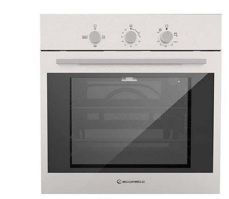 Ecomatic G6414T Built-In Gas Oven, Fan, Grill, 60 Cm - Silver