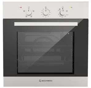 Ecomatic G6405T Built-In Gas Oven, Fan, Grill, 60 Cm - Black Silver