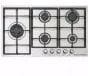 Ecomatic S913C Built-In Gas Cooker, 5 Burners, 90 Cm - Silver