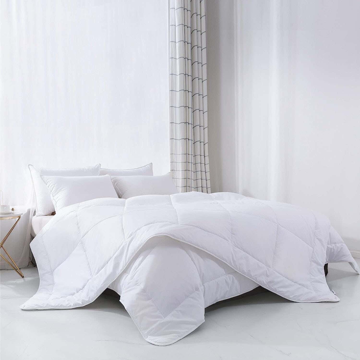 Bednhome Summer Fiber Quilt,180x220 cm - White