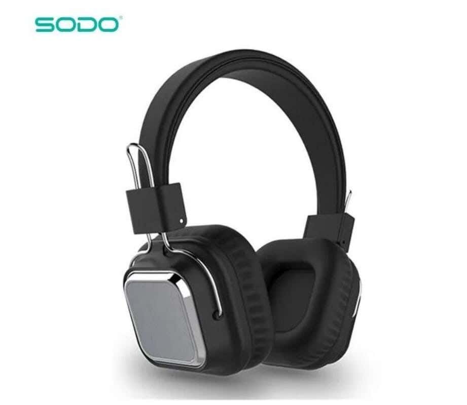 Sodo Sd-1003 Headphones, Wireless - Black