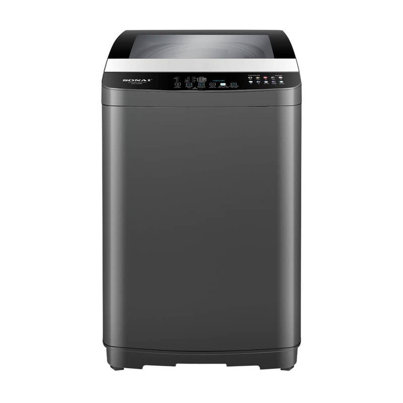Sonai Comfort Top Load Fully Automatic Washing Machine, 12 kg, 10 Multi-Programs, MAR-1210 WTL - Dark Gray