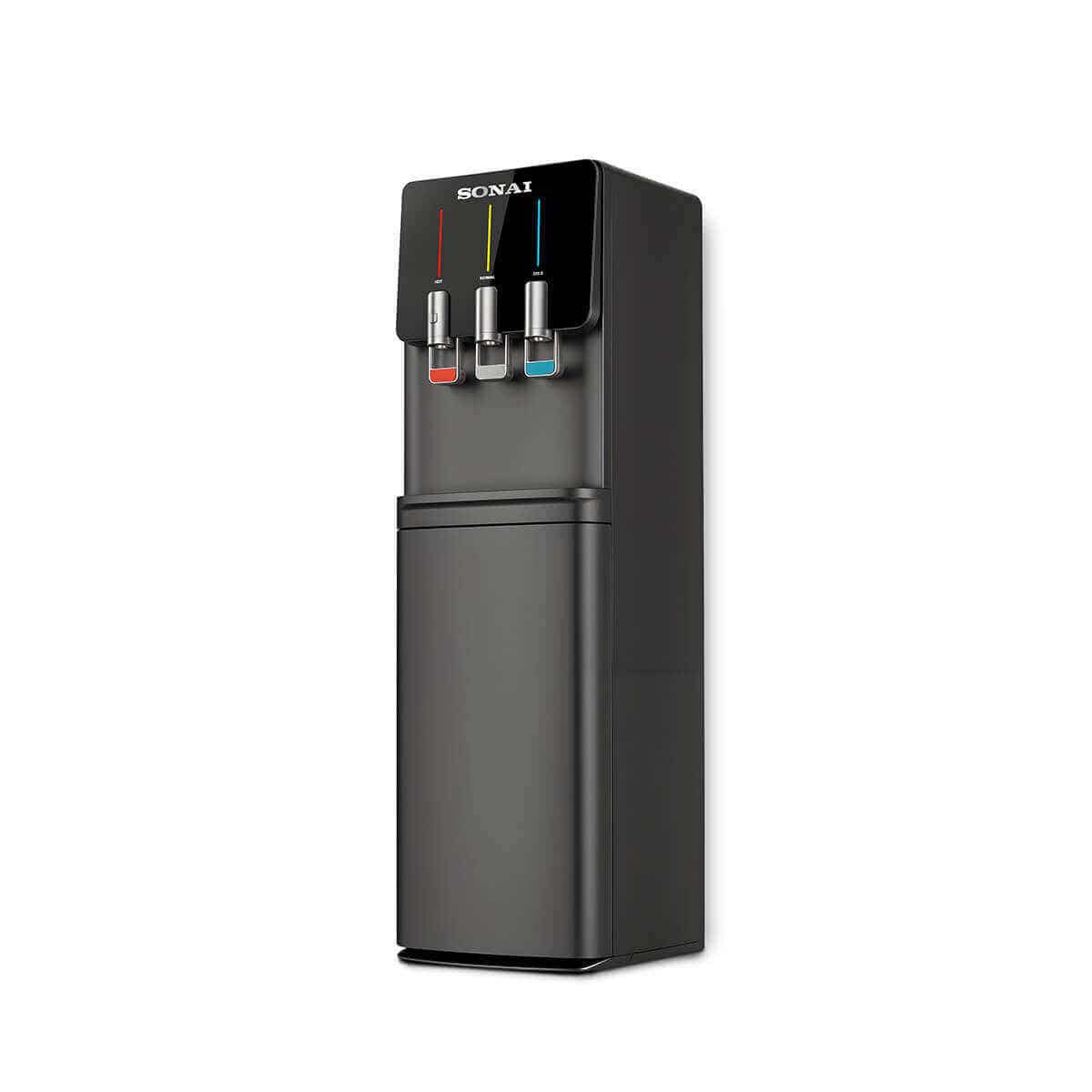 Sonai MAR-2230C Water Dispenser, 3 Taps, Top Loading - Black
