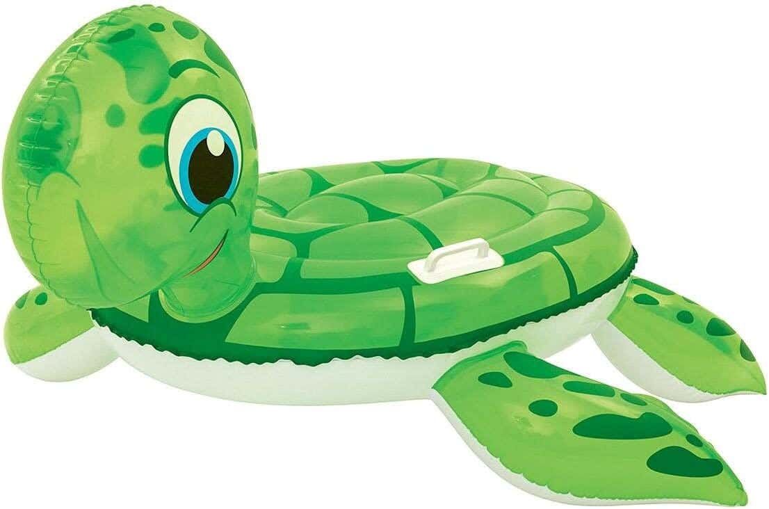 Bestway 41041 Turtle-shaped Float for Kids, 140 cm - Green