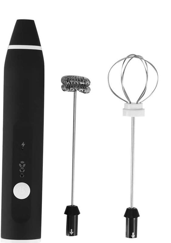 Gloglow Hand Mixer, 3 Speeds, 1200W - Black