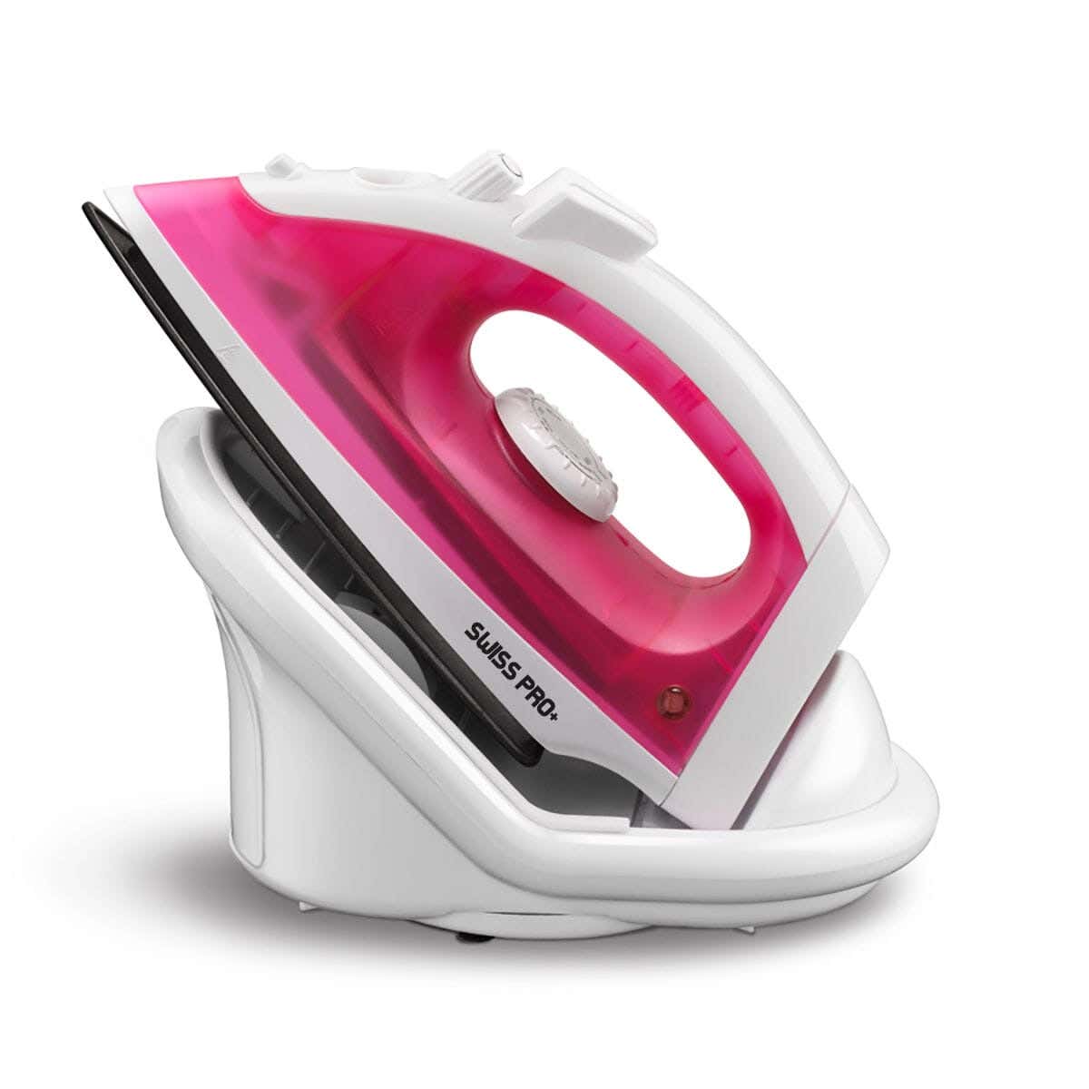 Swiss Pro Steam Iron, 1600 Watts, SP-DBST1600.P - Pink