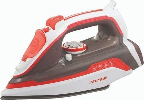 Stargate Clothes Iron, 2400 Watt, Ceramic Base, ST-840 - Multicolor