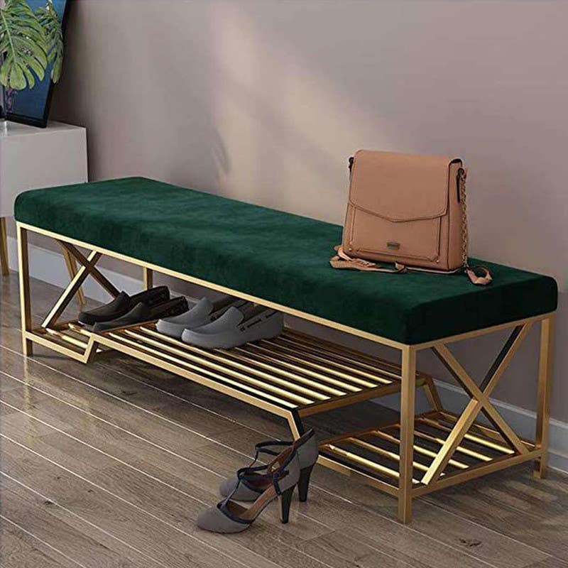 Buffet, Rectangular Shape, One Piece, 50×35×110 cm - Green Gold