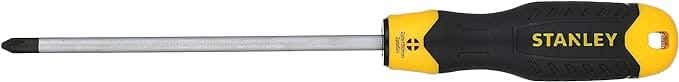 Stanley STHT65169-8 Cross Screwdriver, 150 mm, One Peice - Yellow Black