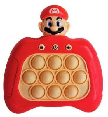 Quick Push Bubble Toy For Children, To Develop Skills - Red