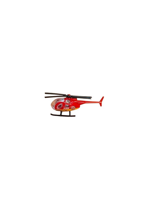 El-Safwa Small Helicopter Toy For Children - Red Black