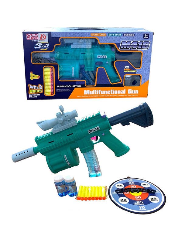 El-Safwa Special Gun With Sticky Bullets For Boys - Multicolor