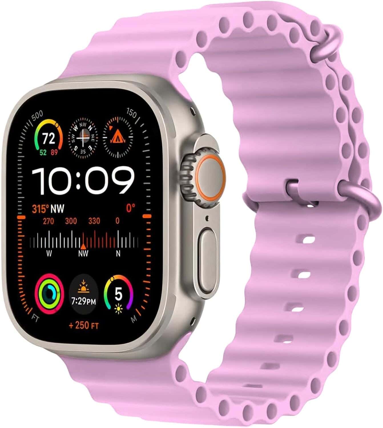 T1000 Ultra Smart Watch Series 9, 2.08 Inch - Pink