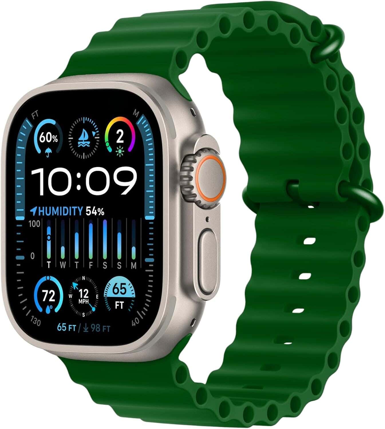 T2000 Ultra Smart Watch Series 9, 2.08 Inch - Grey