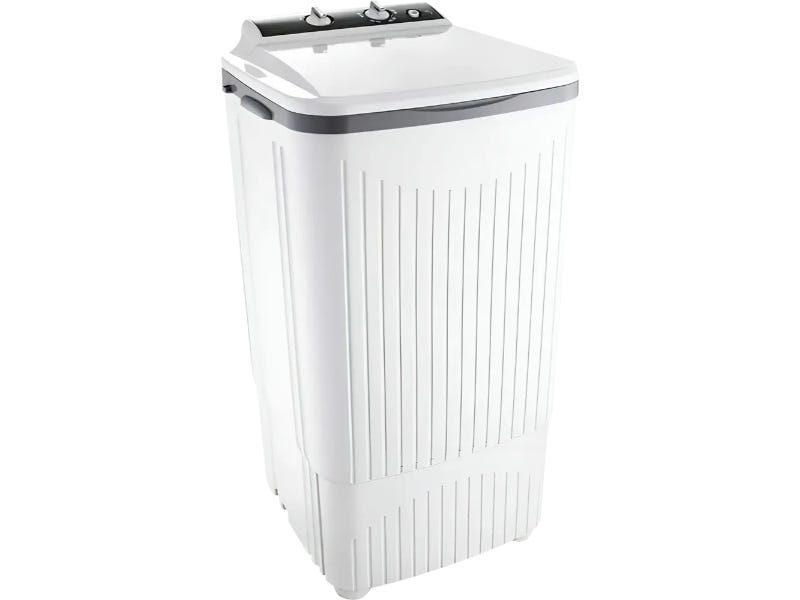 Fresh Smart Washing Machine, FWS-800 NB, 8kg, Single Tub - White