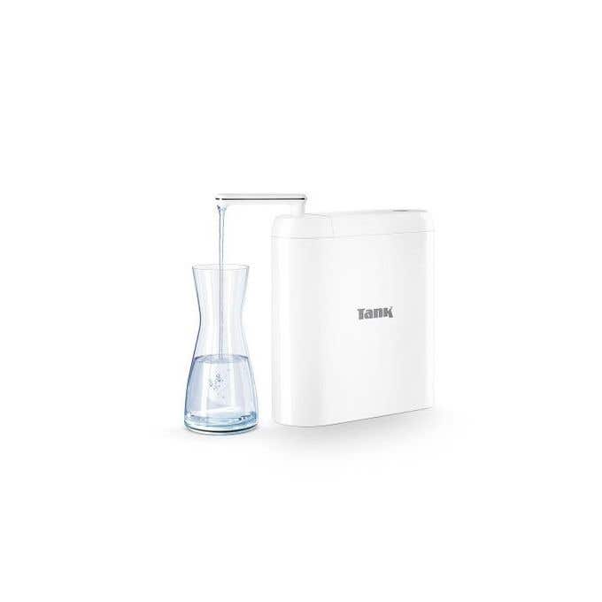 Tank Pro Water Filter, 6 Purification Functions, 360 Degree Rotatable Faucet, - White