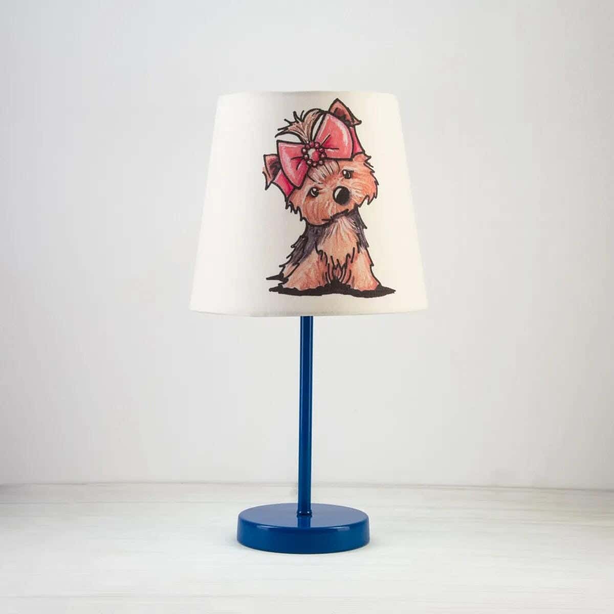 TBS Fabric Kids Table Lamp, 45 ×23 cm - Multicolor