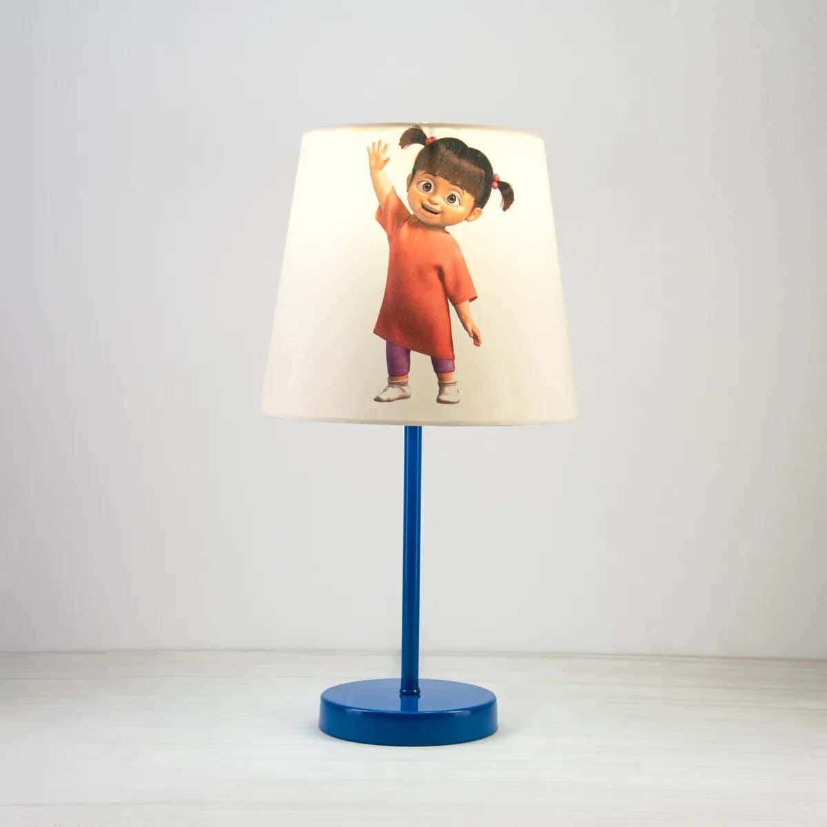 TBS Fabric Kids Table Lamp, 45 ×23 cm - Multicolor
