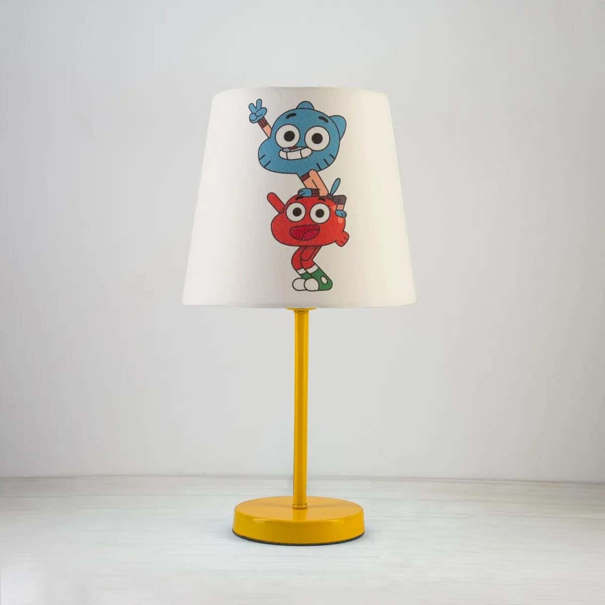TBS Fabric Kids Table Lamp, 45 ×23 cm - Multicolor