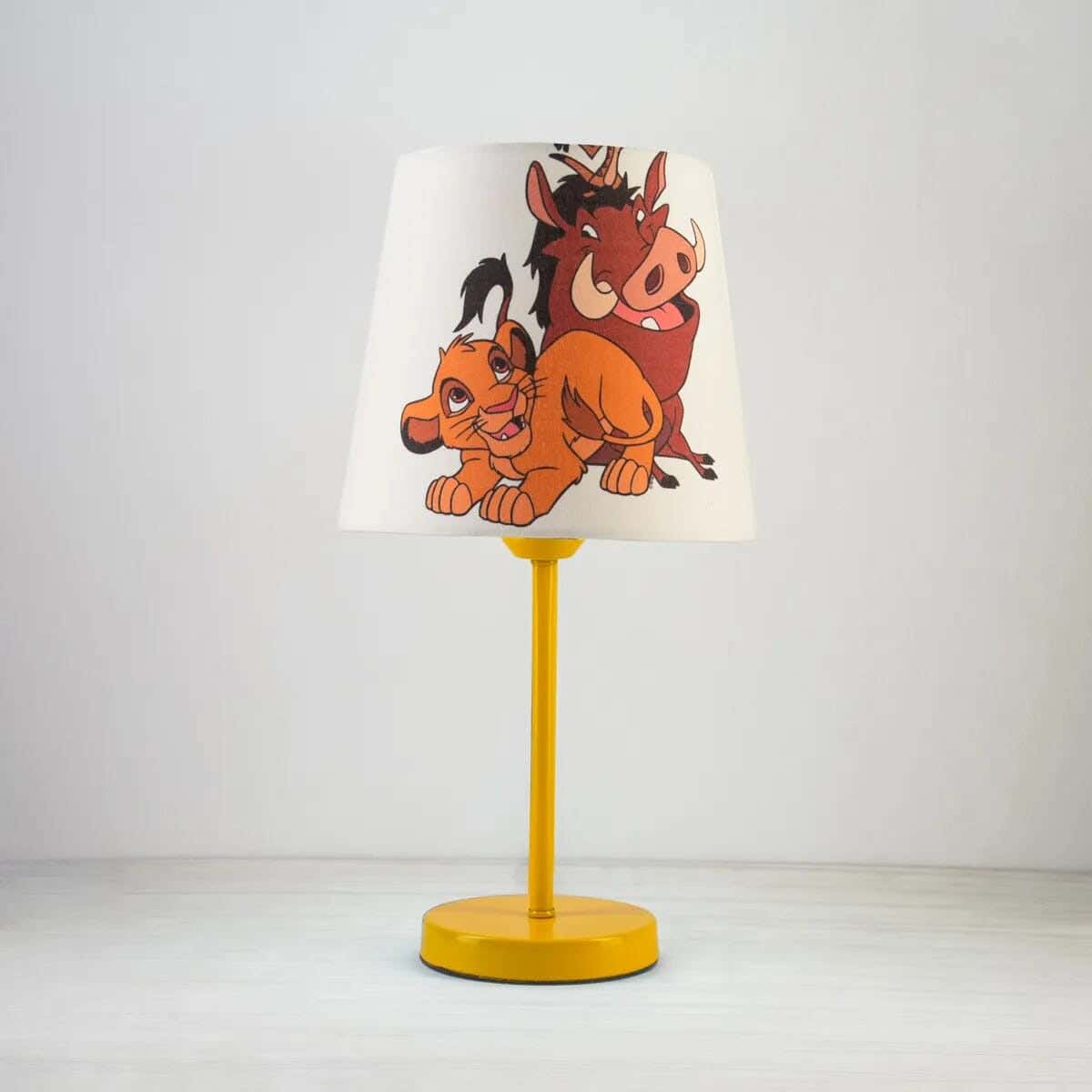 TBS Fabric Kids Table Lamp, 45 ×23 cm - Multicolor
