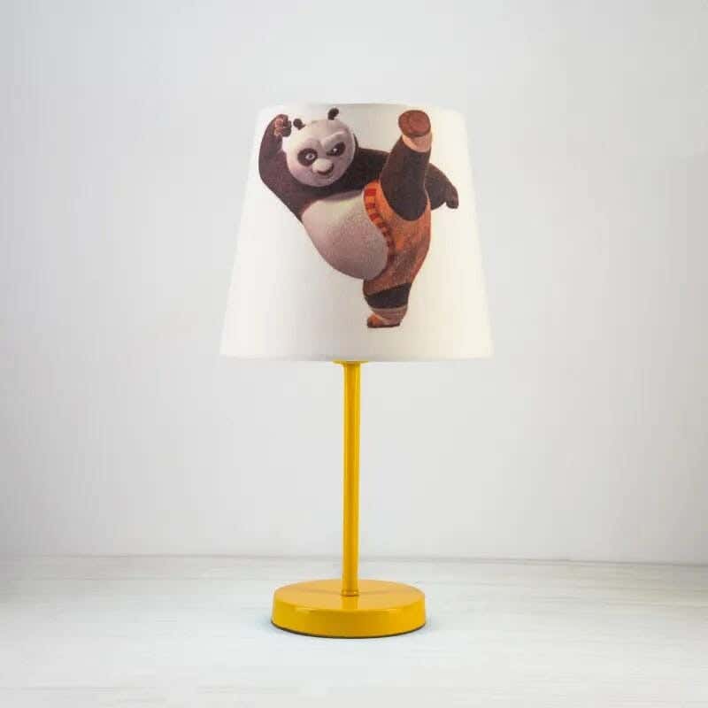TBS Fabric Kids Table Lamp, 45 ×23 cm - Multicolor