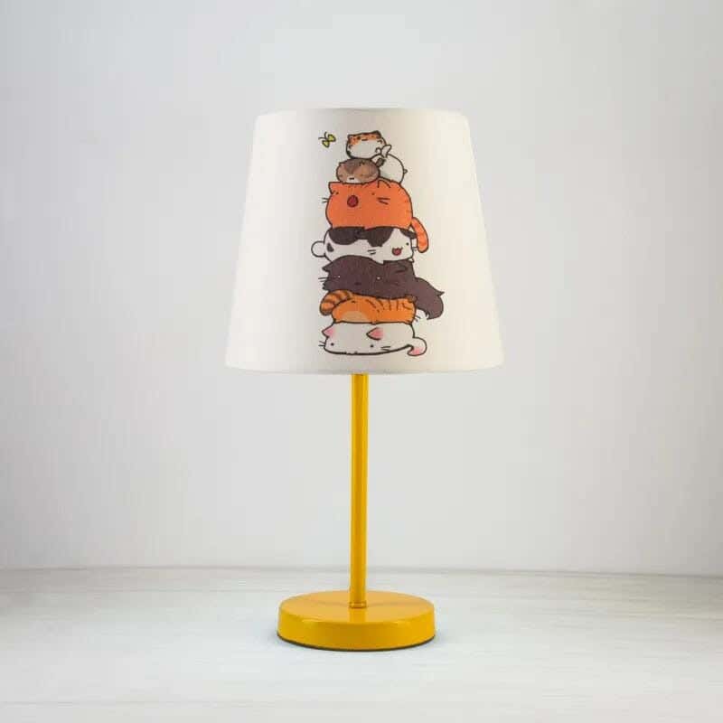 TBS Fabric Kids Table Lamp, 45 ×23 cm - Multicolor