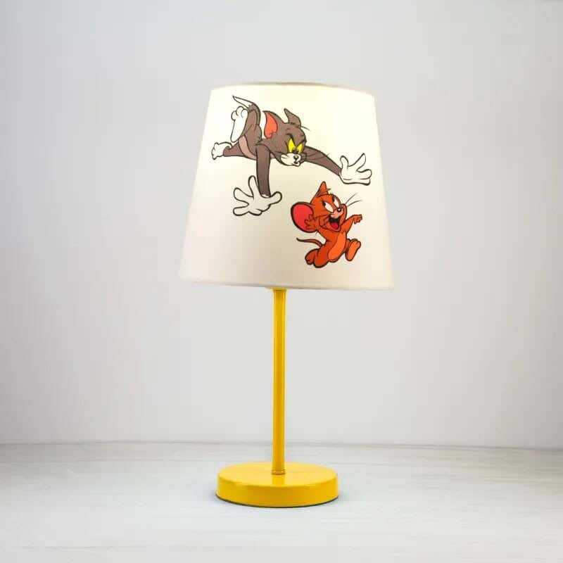 TBS Fabric Kids Table Lamp, 45 ×23 cm - Multicolor