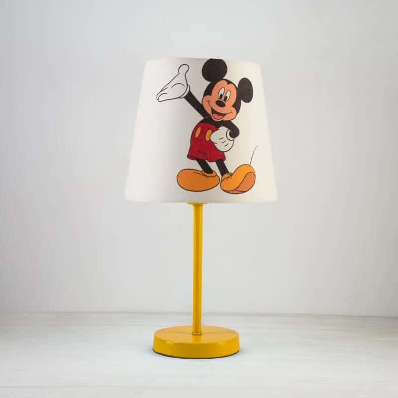 TBS Fabric Kids Table Lamp, 45 ×23 cm - Multicolor