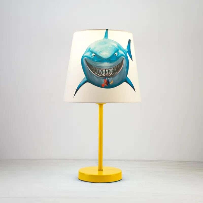 TBS Fabric Kids Table Lamp, 45 ×23 cm - Multicolor