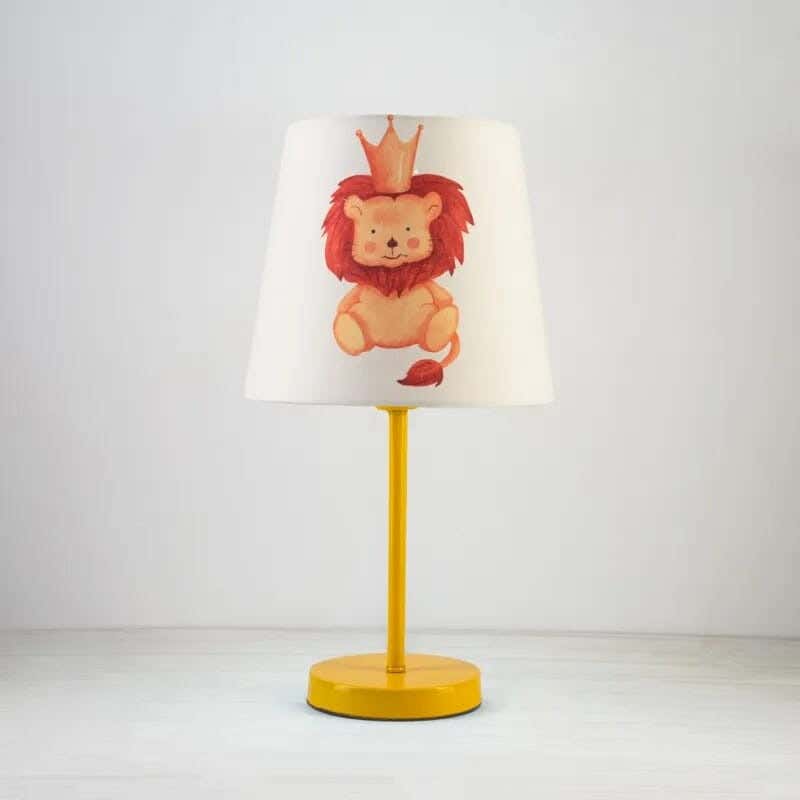 TBS Fabric Kids Table Lamp, 45 ×23 cm - Multicolor